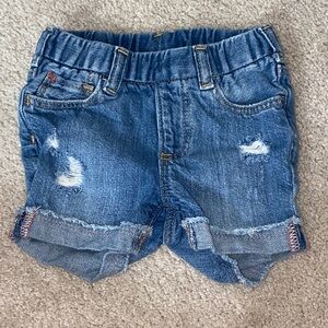 GAP Distressed Blue Kids Denim Shorts